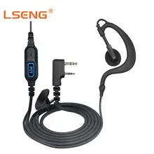 Accesorios para walkie talkie Radio bivial Auriculares de un solo cable