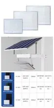 High-quality best-selling 240w, 400w, 500w three-sided LED solar floodlight for home users, external LED floodlight, IP65 waterproof