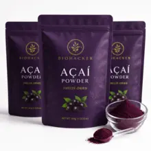 Polvo liofilizado de acai para exportación y venta al por mayor