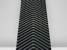 Material de llenado de torre de enfriamiento de flujo cruzado (material PVC/PP, 600×1830mm, grosor 0.32mm)