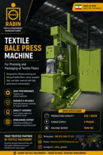 Máquina Prensa de Fardos Textiles