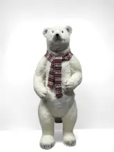 Urso Polar em Tamanho Real para o Natal