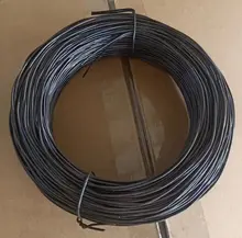 Fio recozido preto de 1.24mm (BWG18) Q195 de baixo carbono