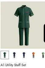 conjunto de uniforme de limpeza/utilidade