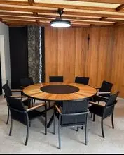 Mesa y Silla de Cuerda Náutica