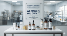 Serviço de Rotulagem Privada Cosmética