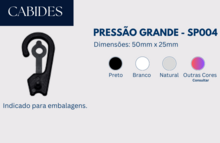 Percha de Plástico Grande para Embalajes
