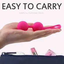 Masajeador de Ejercicio de Kegel de Silicona Médica + IPX9 OEM No Poroso