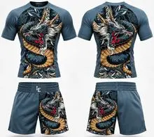 Conjunto de Rash Guard y Shorts de Boxeo Personalizados