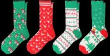 Meias de natal personalizadas