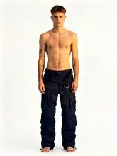 Pantalones de trabajo de múltiples bolsillos 280g de algodón 100% para hombre