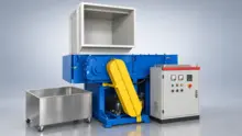 Triturador Industrial de Eixo Único Série UR-S para Reciclagem de Plásticos