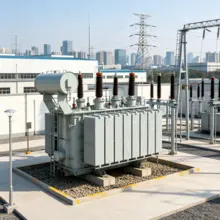 Transformador imerso em óleo S20-63000kVA de ultra-baixa perda de 110kV