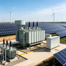 Transformador imerso em óleo S22-31500kVA de super baixa perda de 110kV