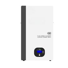 Batería de almacenamiento de energía doméstica Powerwall LiFePO4 montada en la pared de 51.2V 200Ah 10.24kWh