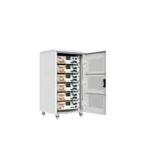 Gabinete de batería de fosfato de hierro de litio ESS montado en rack 48V 51.2V Sistema de almacenamiento de energía solar