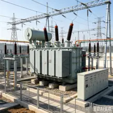 Transformador trifásico de ultra-baixa perda SSZ22-300000kVA de 220kV