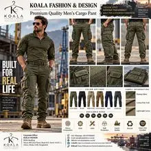 Pantalón Cargo Táctico Ripstop Multi-Bolsillo para Hombre Premium