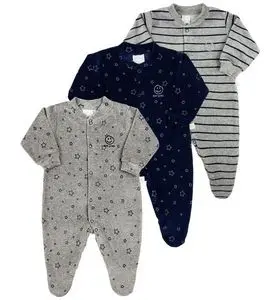 Conjunto de 3 piezas de mono de peluche para bebé niño,...
