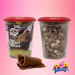 PIPOCA SABOR CHOCOLATE BELGA