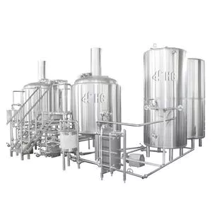 1000L 2 Vessel Beer Brewing Equipment