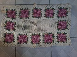 CROCHET RECTANGLE RUG CRU