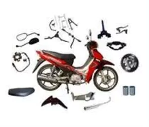 motorcycle parts-chain,side mirror,battery,etc