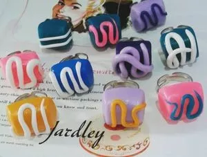 candy colored rings