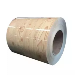 Bobina de aço galvanizado pré-pintada impressa colorida -...