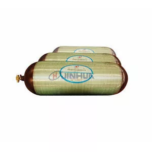 Hoop-wrapped CNG cylinder with steel liner for vehicles 325-50L