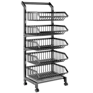 KITCHEN SHELVING KITCHEN STORAGE BASKET