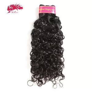Ali Queen Hair Brazilian Water Wave Virgin Hair Extension...