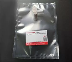 Bolsa de muestra de gas de teflón, bolsa de muestra de gas FEP