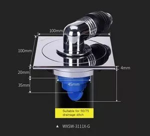Floor Drain, Bathtub Drain, Push Down Pop Up Drain, hardware,...