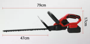 Cortasetos eléctrico Recortadora recargable Podadora de...
