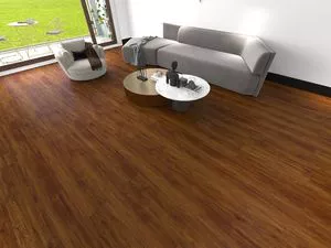 Piso de vinilo impermeable ignífugo OEM LVP 5mm LVT
