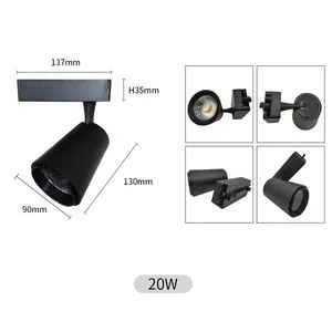 15-60 degree dimmable adjustable led track light20