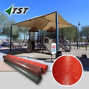 High quality outdoor carport shade net in the parking lot