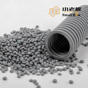 Grânulos de tubos corrugados de PVC