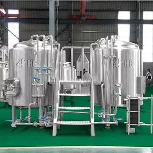 Equipamento de fabricação de cerveja 3BBL, Sistema piloto de...