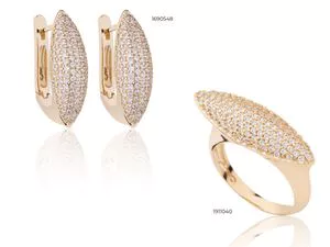 CONJUNTO DE CIRCONITAS PAVÉ - SABRINA JOIAS