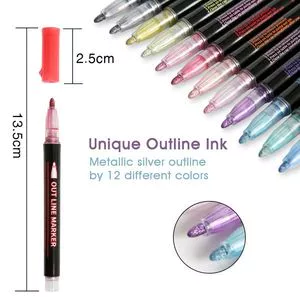Dibujo artístico DIY Outline Marker Pen