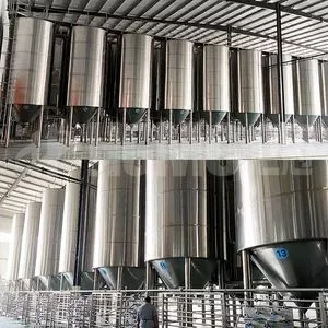 tanque de aço inoxidável da fermentação da cerveja de 30000L 30T...