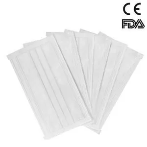 Máscaras médicas descartáveis