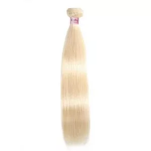 Lolly Hair 9A 1Pc Blonde 613# Straight Human Virgin Hair Weave...