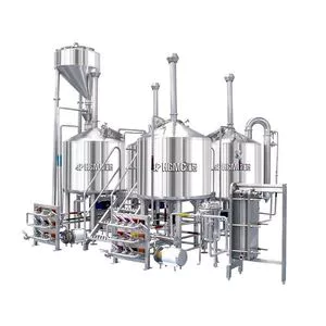 500L 3 Vessel Brewhouse equipamento de cerveja artesanal