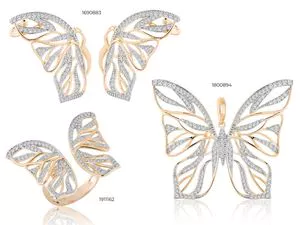 BUTTERFLIES SET - SABRINA JEWELS
