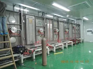 continuous magnetron sputtering coating line for ITO glass sheets