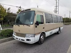 Japan made used toyota coaster bus 17seats 29 seats 30seats 45...