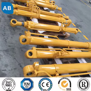 Cilindro hidráulico telescópico de caminhão de lixo